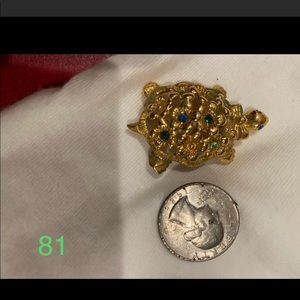 - Turtle brooch